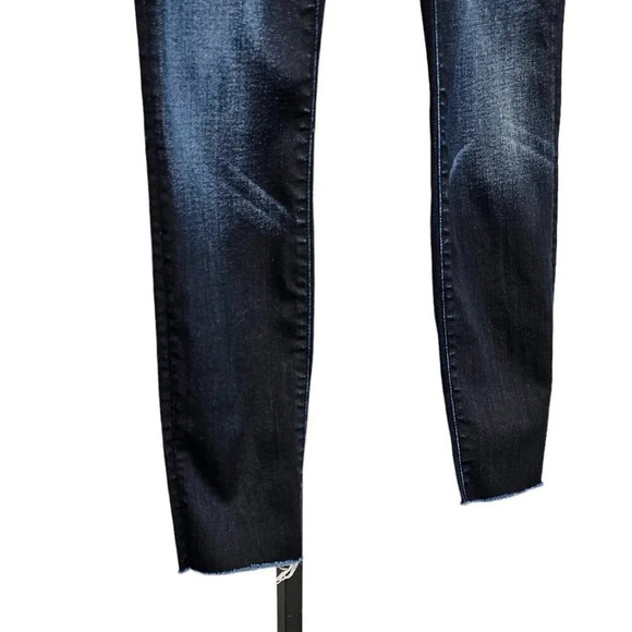 MOTHER Womens High Waist  Looker Ankle Fray in Night Owl Size 25 - Picture 3 of 13